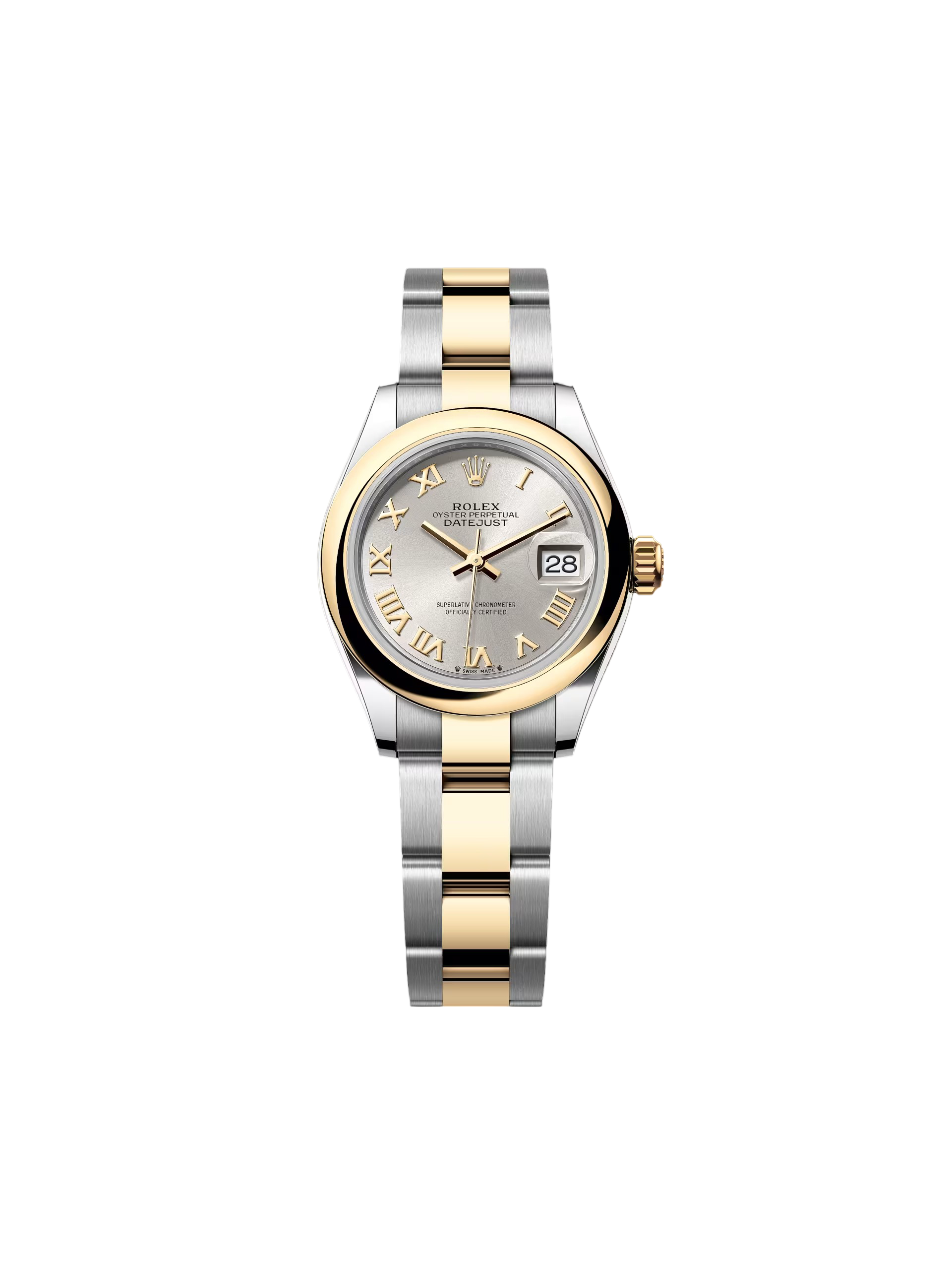 RLX Lady-Datejust 31mm  279163 Silver Roman Dial Oyster Bracelet