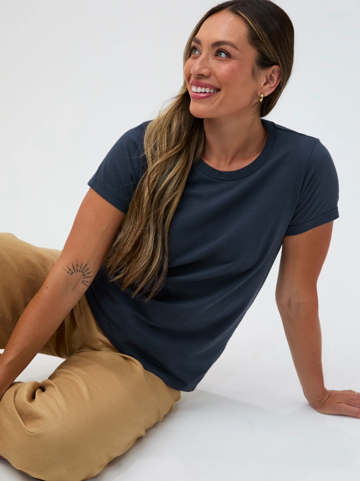 Odyssey Blue Everyday Crew Neck Tee