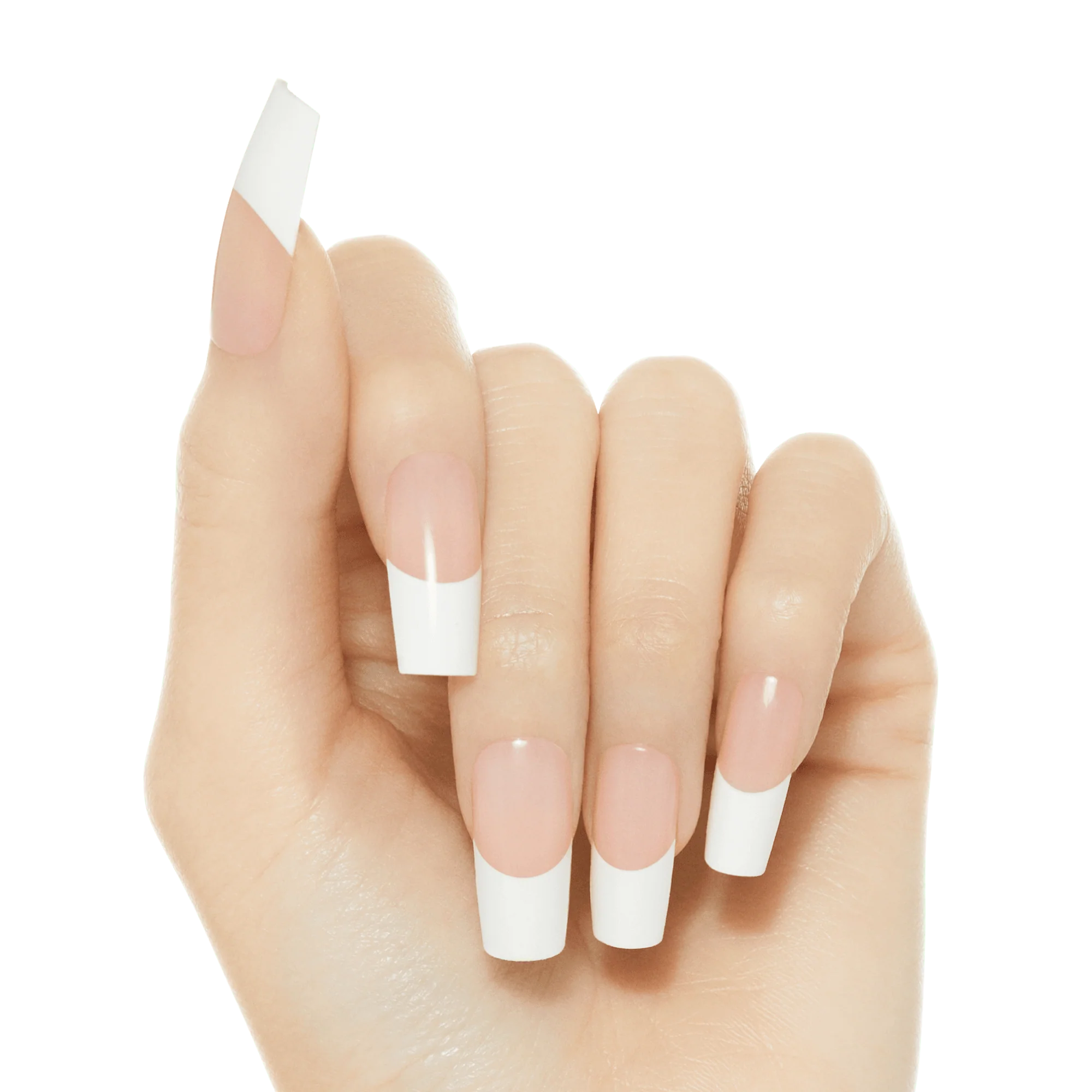 KISS Salon Acrylic French Press On Glue Nails - Paris Lover