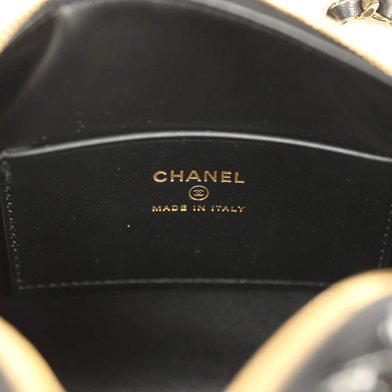 Chanel Mini Timeless Classic Barrel Bag with Chain Black Croc Embossed Calfskin Gold Hardware