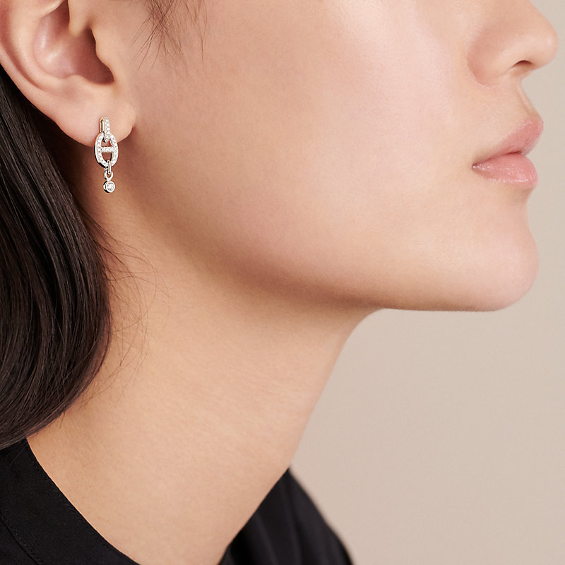 Chaine d'Ancre Enchainee earrings, small model