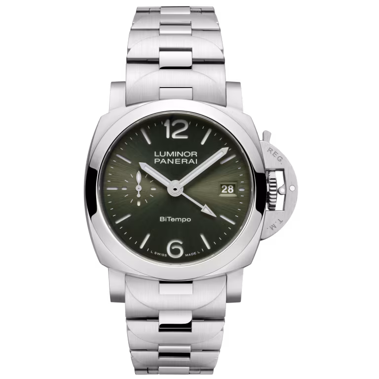 【7A Quality】Panerai  Luminor Quaranta BiTempo 40mm PAM01640