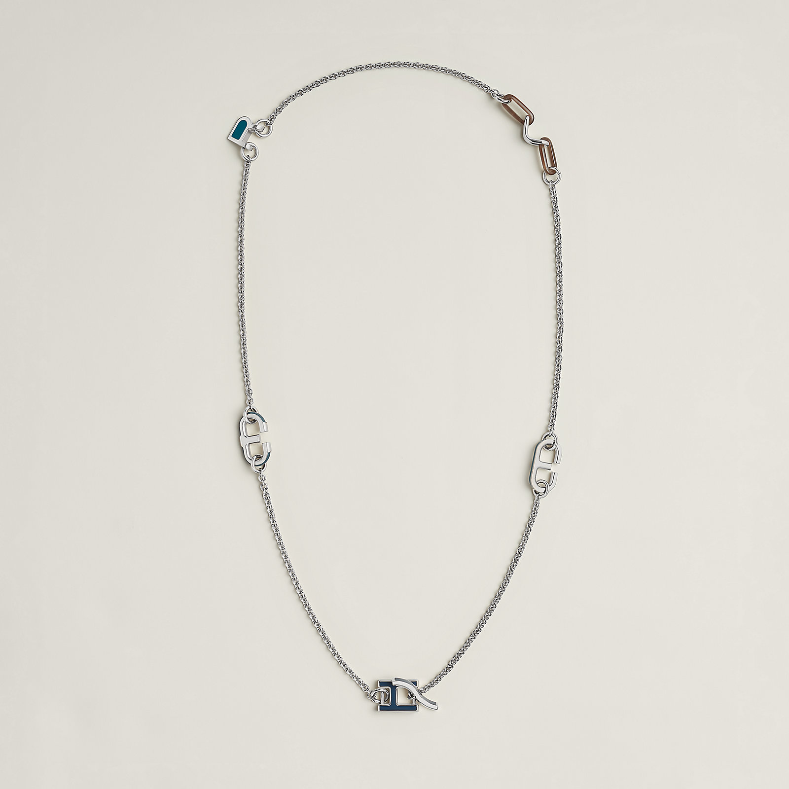 Halphabet necklace
