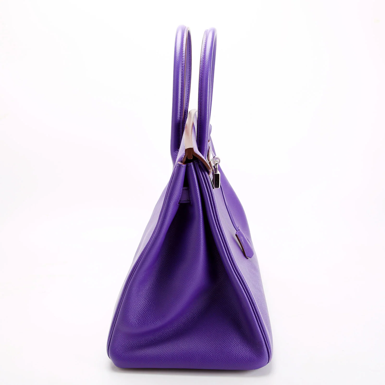 HERMÈS Birkin 35 Epsom 2014 Iris/Palladium