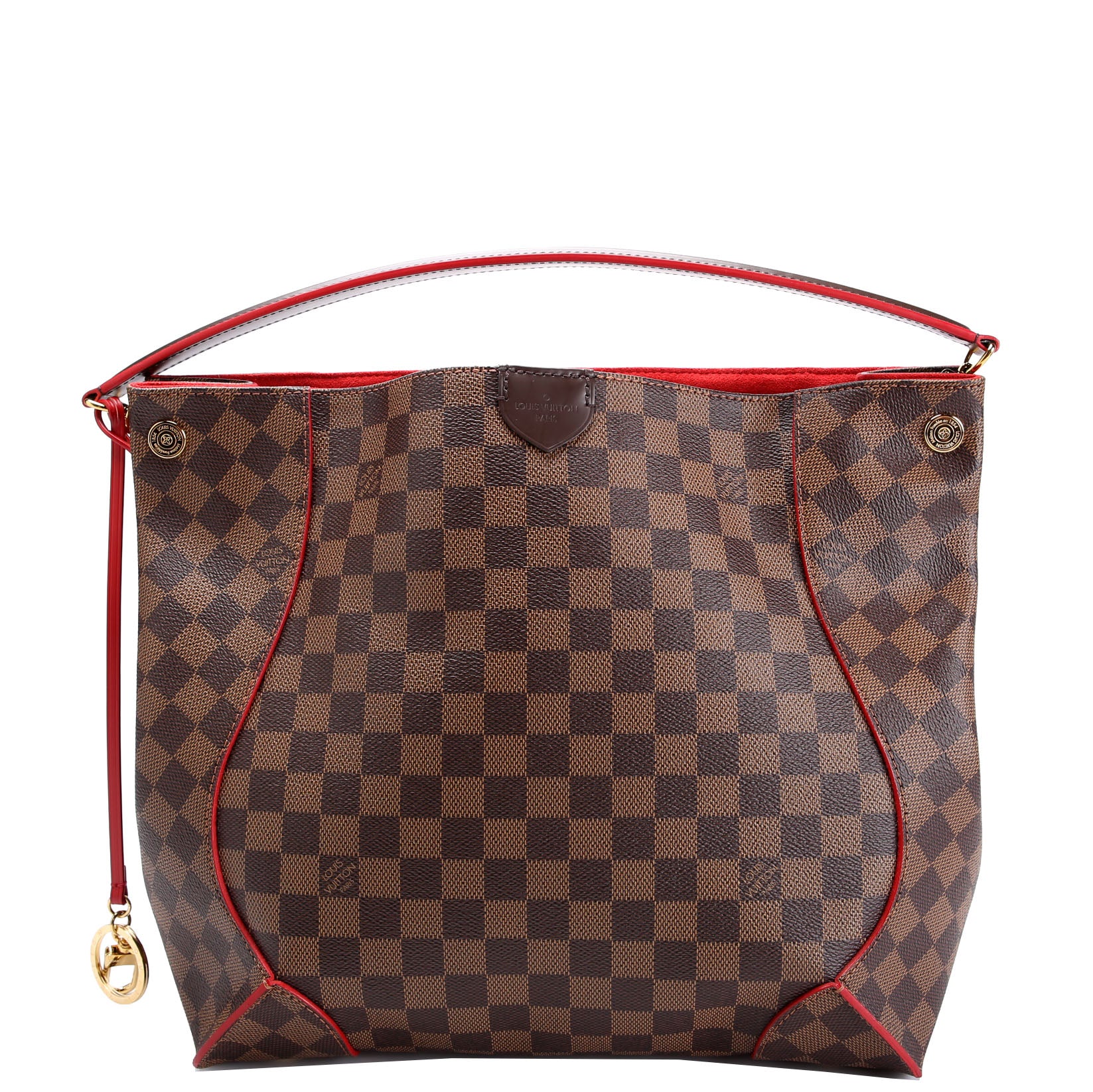 LOUIS VUITTON Caissa Hobo Ebene