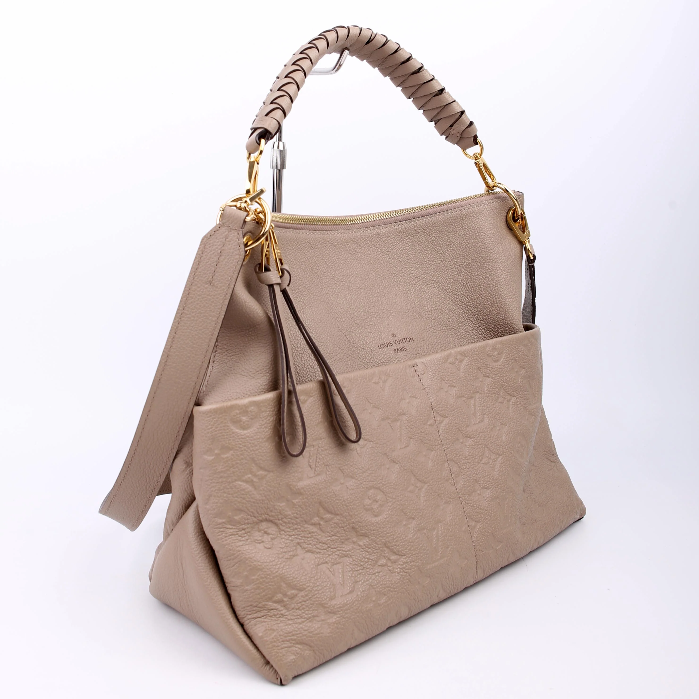 LOUIS VUITTON Maida Hobo Empreinte Turtledove