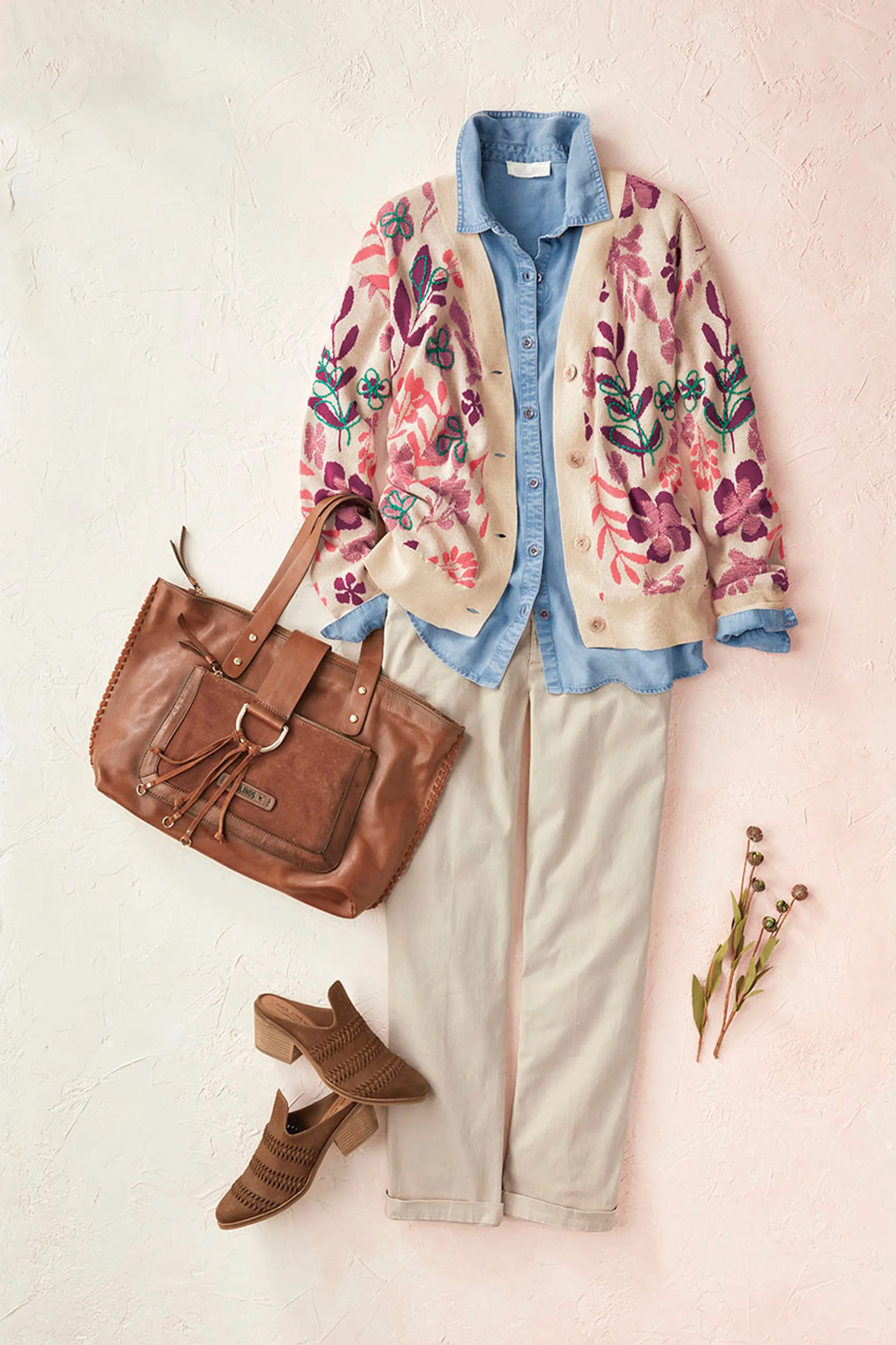 Woodland Florals Sweater