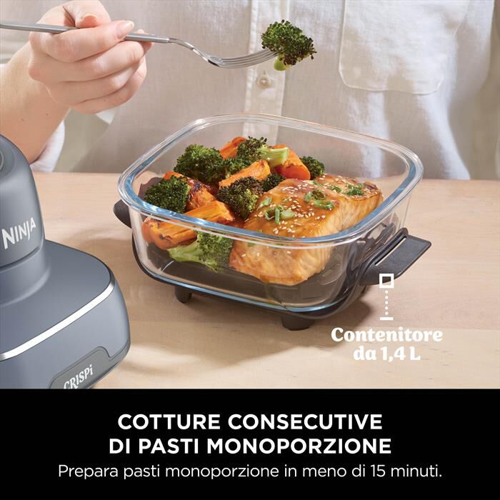 NINJA - FRIGGITRICE PORTATILE CRISPI FN101EUGY-Grigio