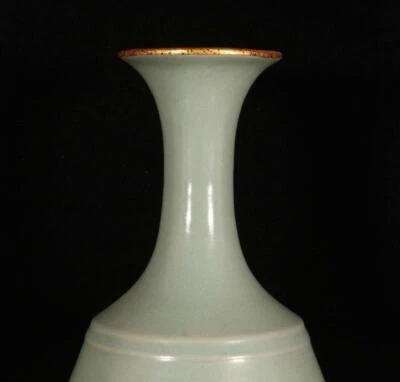 28CM Old Chinese Ru Yao Ru Kiln Vase N1589