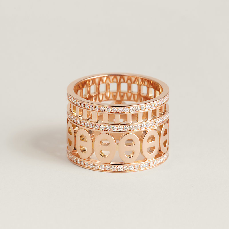 Chaine d'ancre Divine ring, medium model