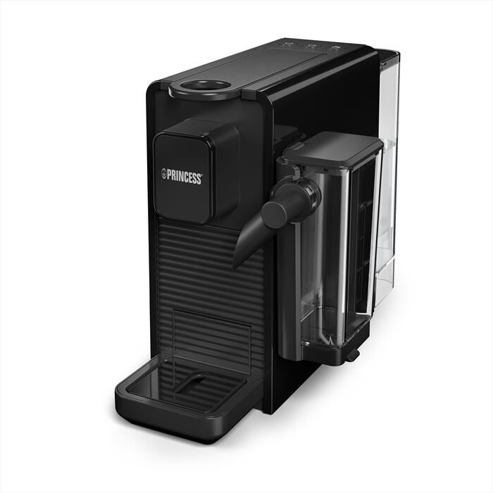 PRINCESS - MACCHINA CAFFÈ CAPSULE NESPRESSO E LATTE PRO-Nero / Plastica