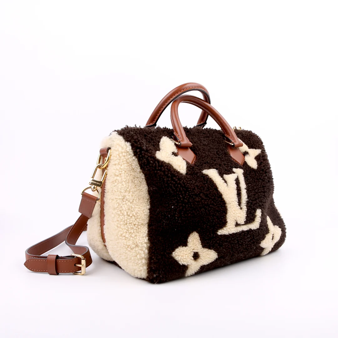 Speedy 25 Bandouliere Teddy Shearling