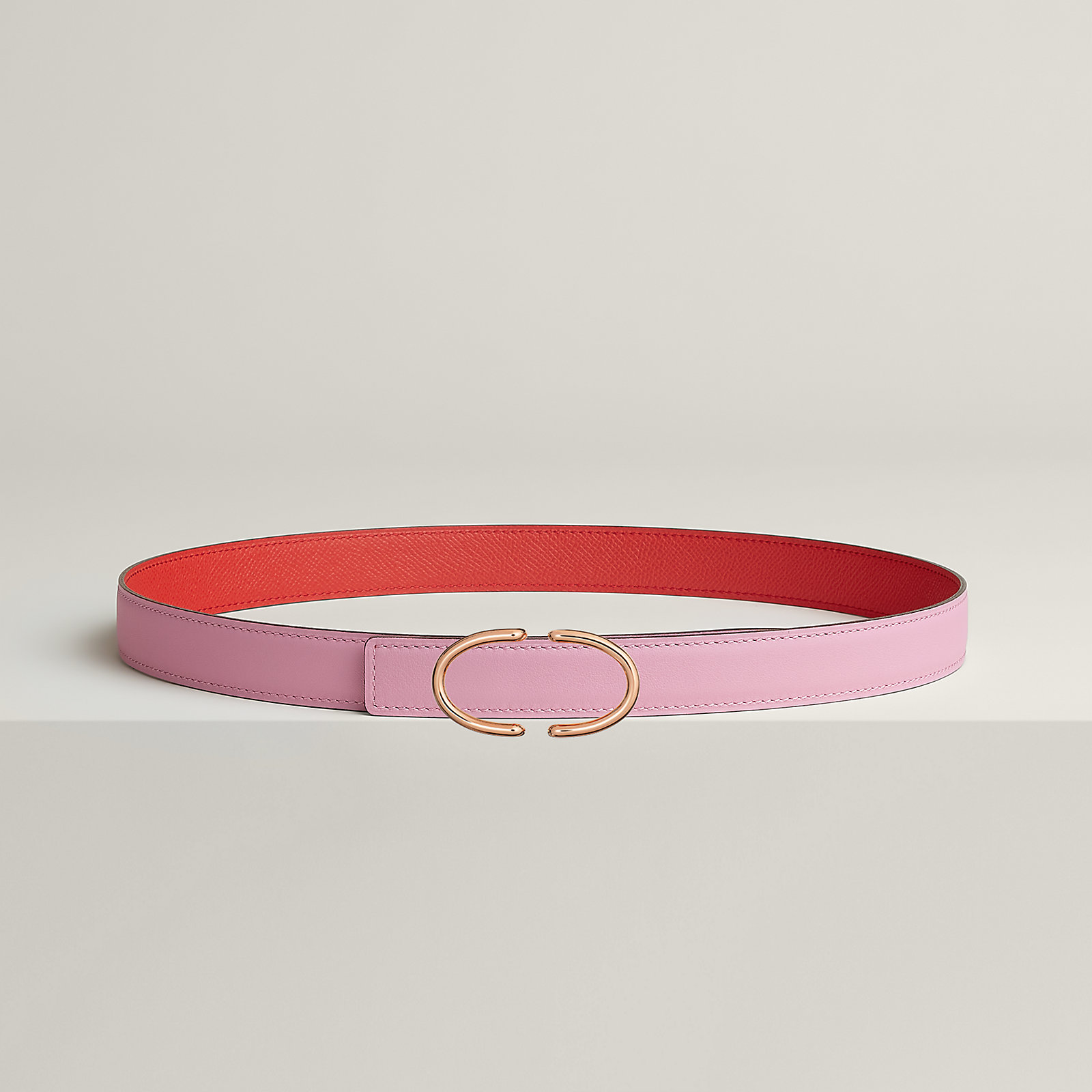 Cache-Cac'H belt buckle & Reversible leather strap 24 mm