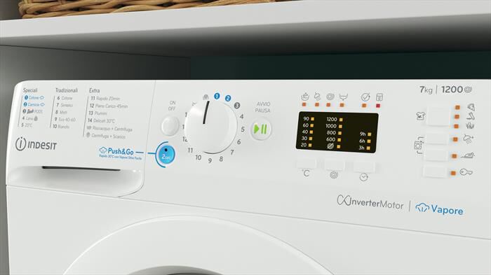 INDESIT - Lavatrice BWA 71296X WV IT 7 Kg Classe A