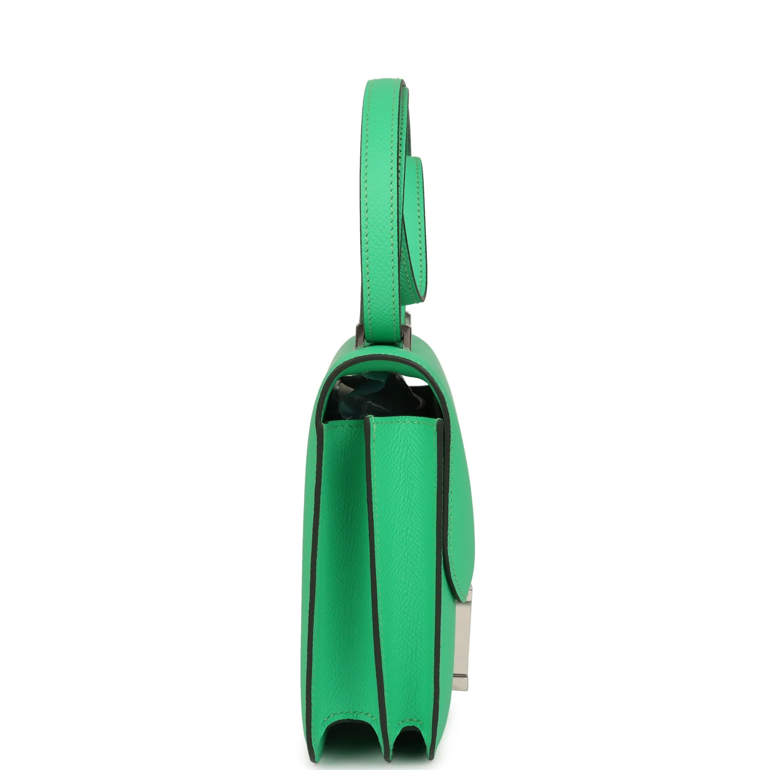 Hermes Constance 18 Vert Comics Epsom Palladium Hardware