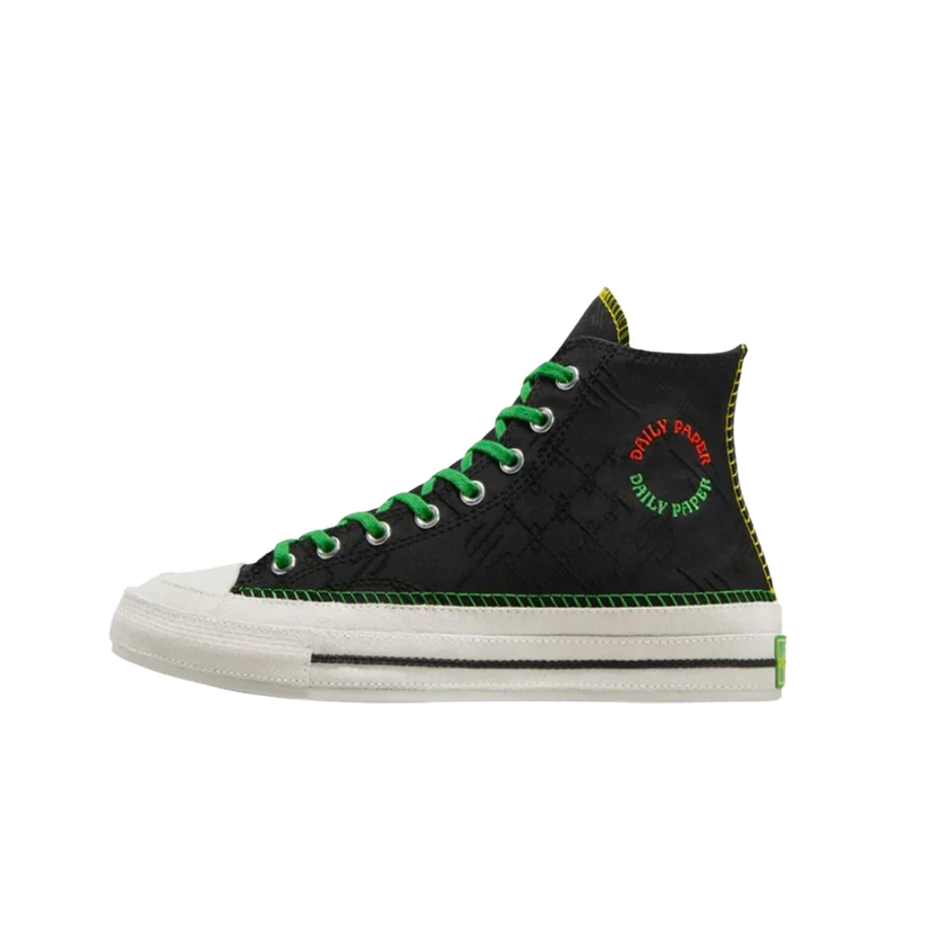 Converse x Daily Paper Chuck 70 Hi (Black / Egret / Multi-Color)
