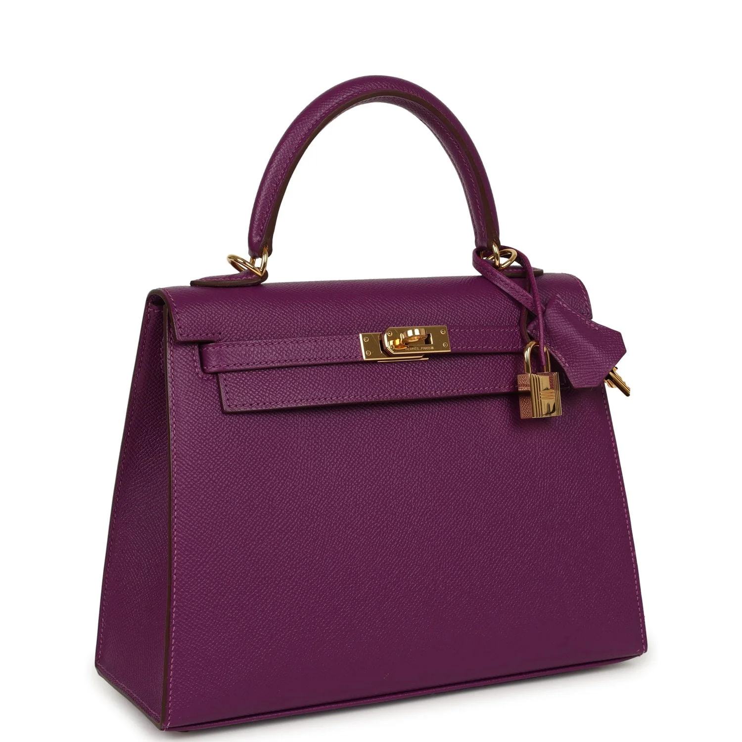 HERMÈS Kelly Sellier 25 Anemone Epsom Gold Hardware