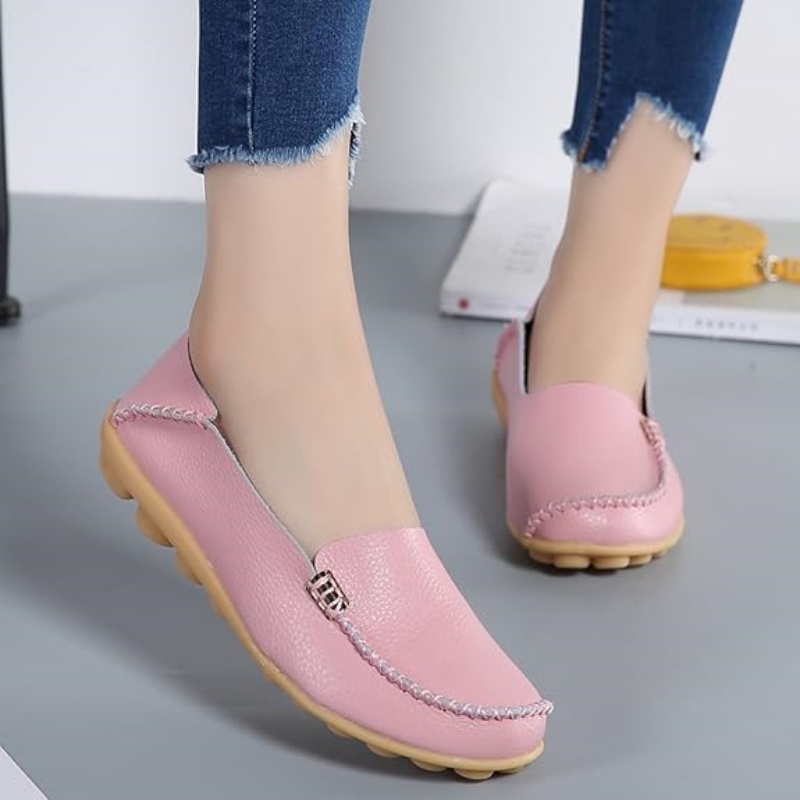 Comfort-Focused Flat Loafers