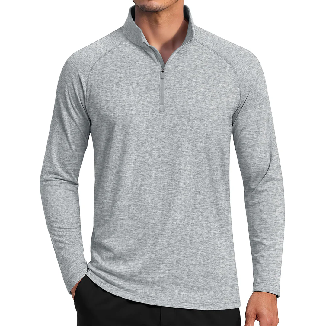 Men's UPF 50+ Quarter Zip Long Sleeve Shirt