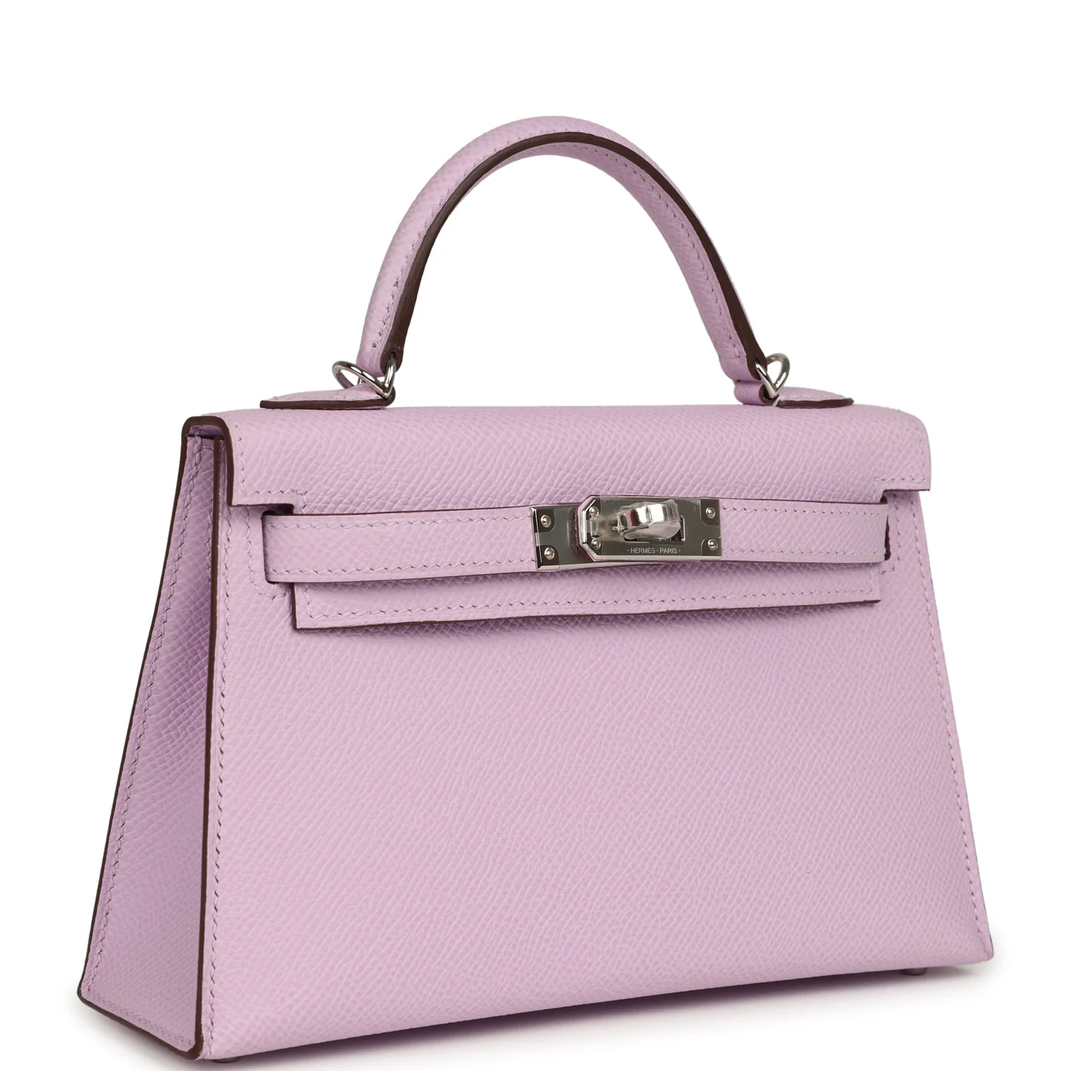HERMÈS Kelly Sellier 20 Guimauve Epsom Palladium Hardware