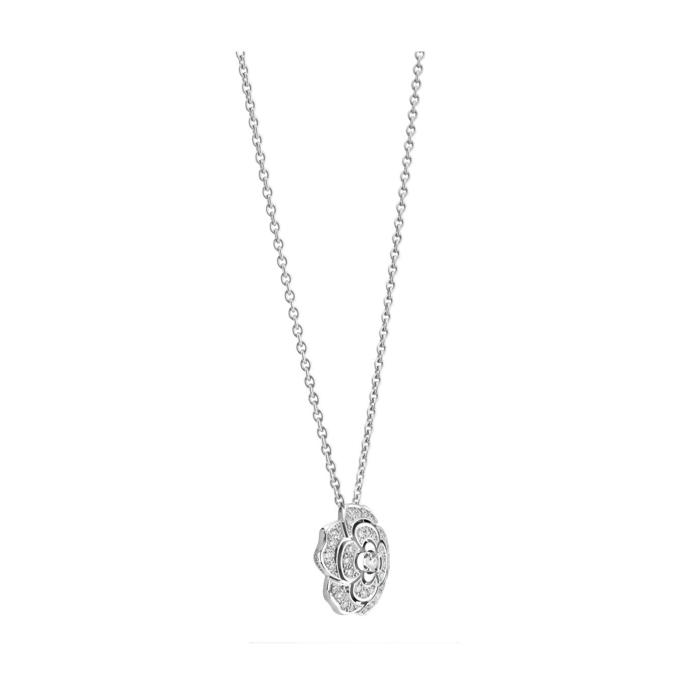 Bouton de Camélia necklace