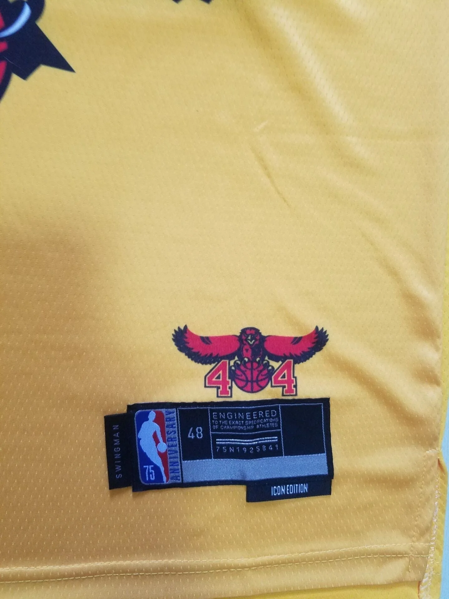 Men's Atlanta Hawks Trae Young Yellow 2021/22 Swingman Jersey - City Edition