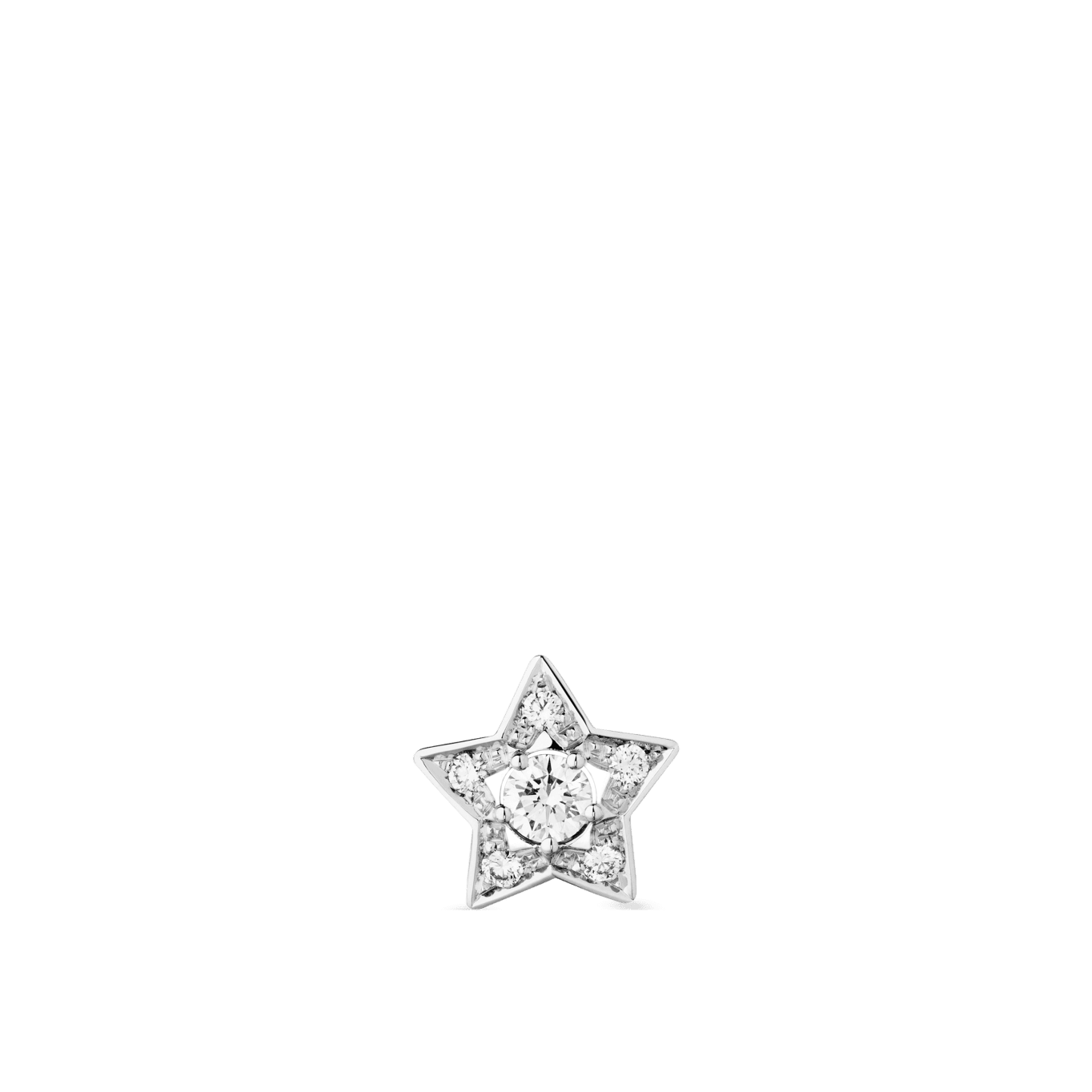 Comète Chevron single transformable earring