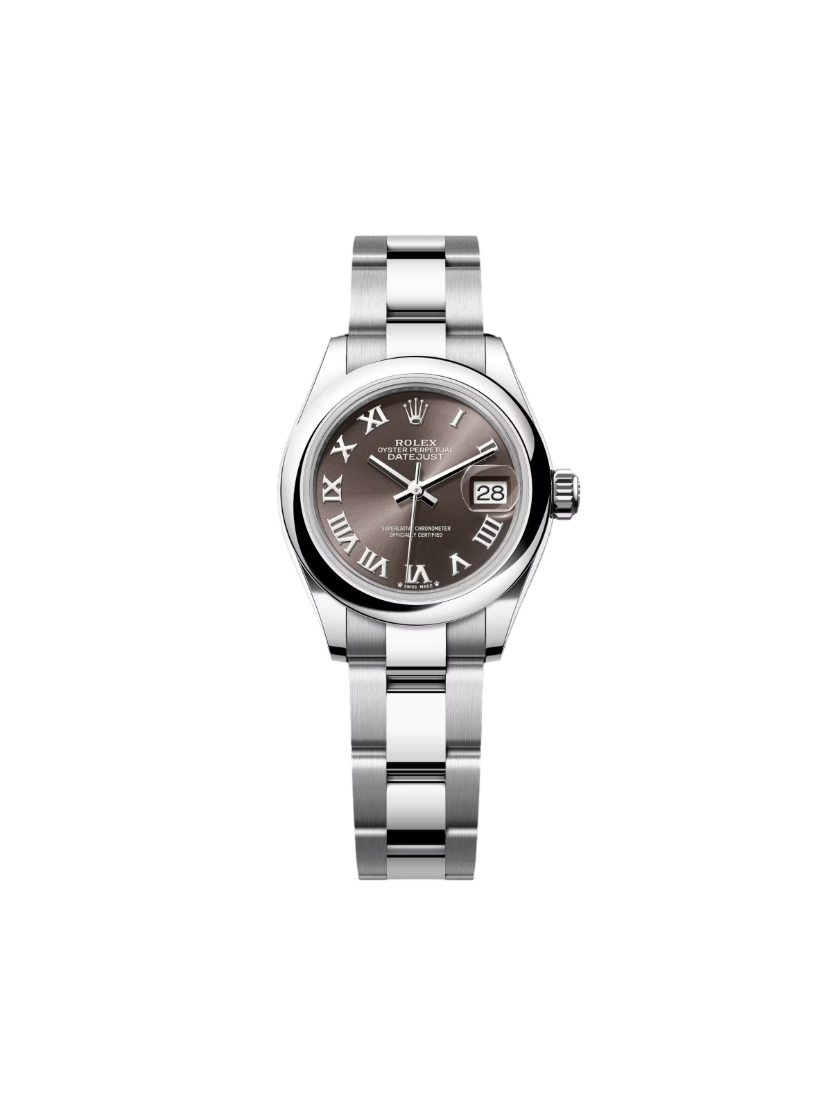 RLX Lady-Datejust 31mm  m279160 Oyster Perpetual Dark Grey Dial Oyster Bracelet