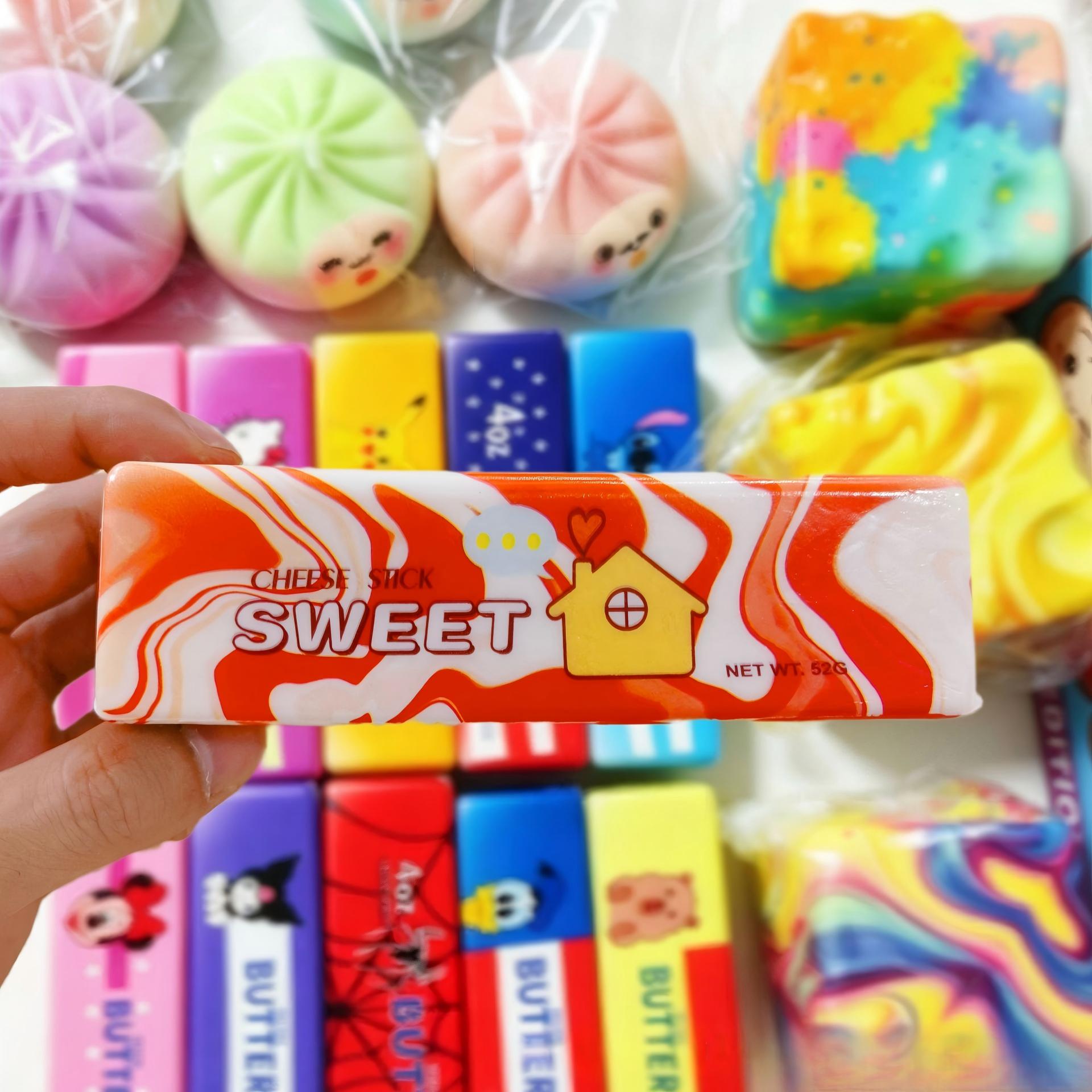 Butter Bar Slow Rising Squishy | Soft Stress Relief Fidget Toy