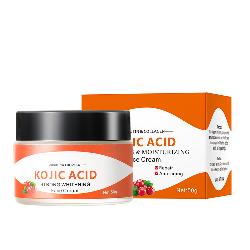 OEM Private LOGO Skin Care Kojic Acid Strong Whitening Face Cream for All Skin Types