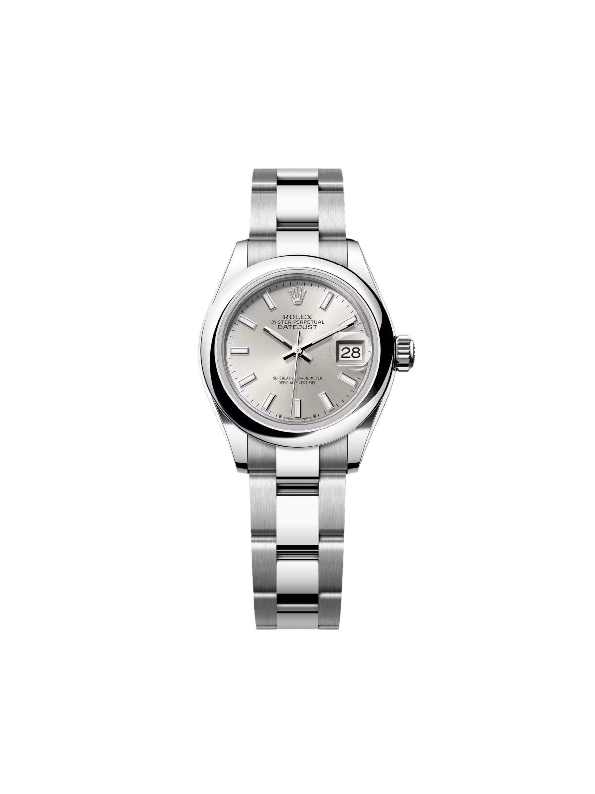 RLX Lady-Datejust 31mm  m279160 Oyster Perpetual Silver Dial Oyster Bracelet