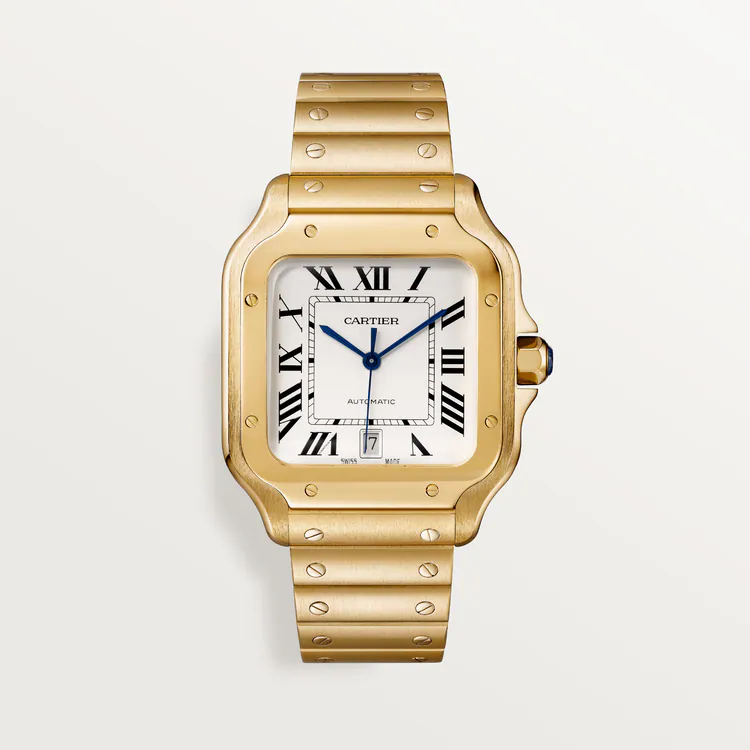 CARTIER SANTOS Gold 35mm 39.8mm