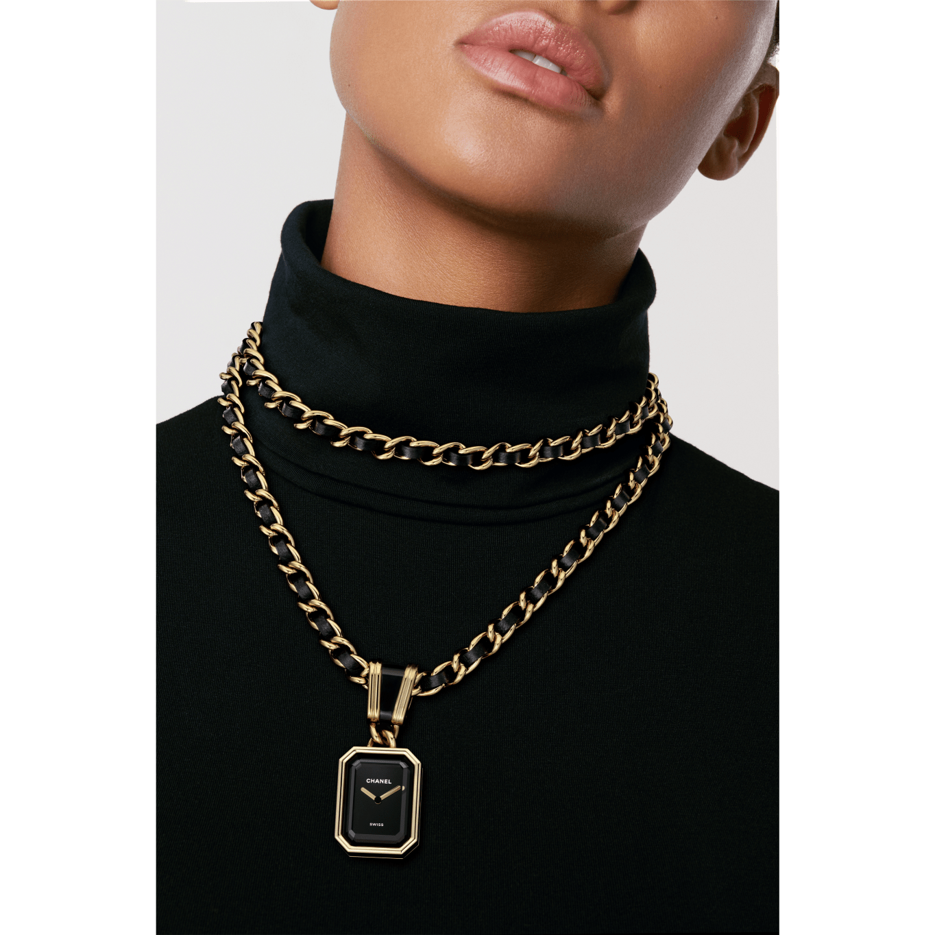 Première Iconic Chain necklace watch