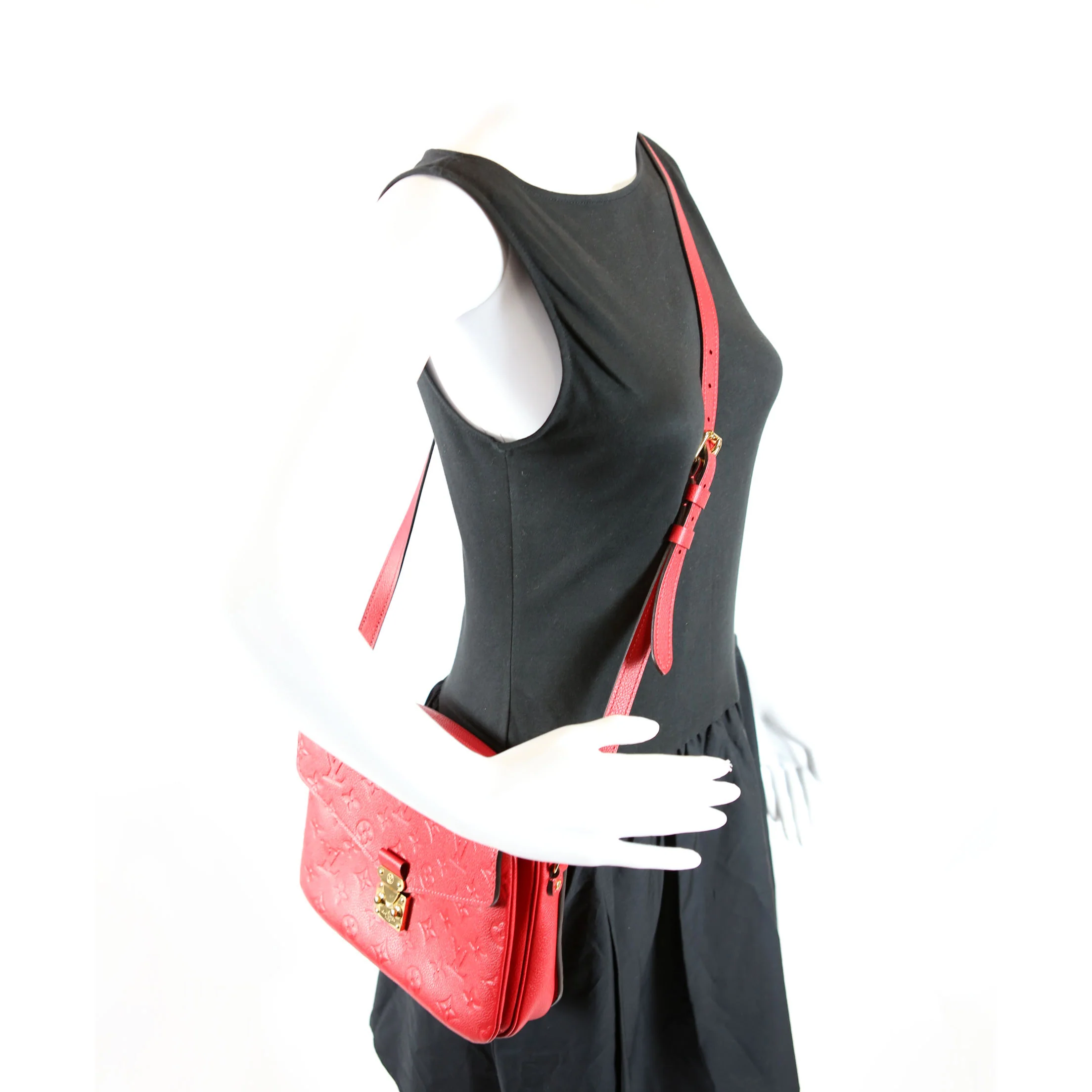 Pochette Metis Empreinte Red