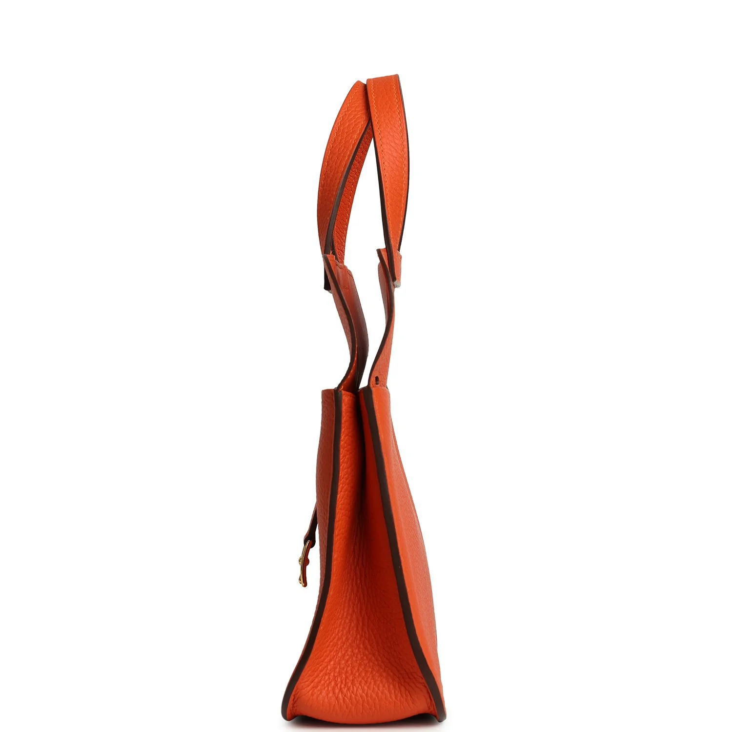 Hermes Halzan 25 Feu Clemence Gold Hardware