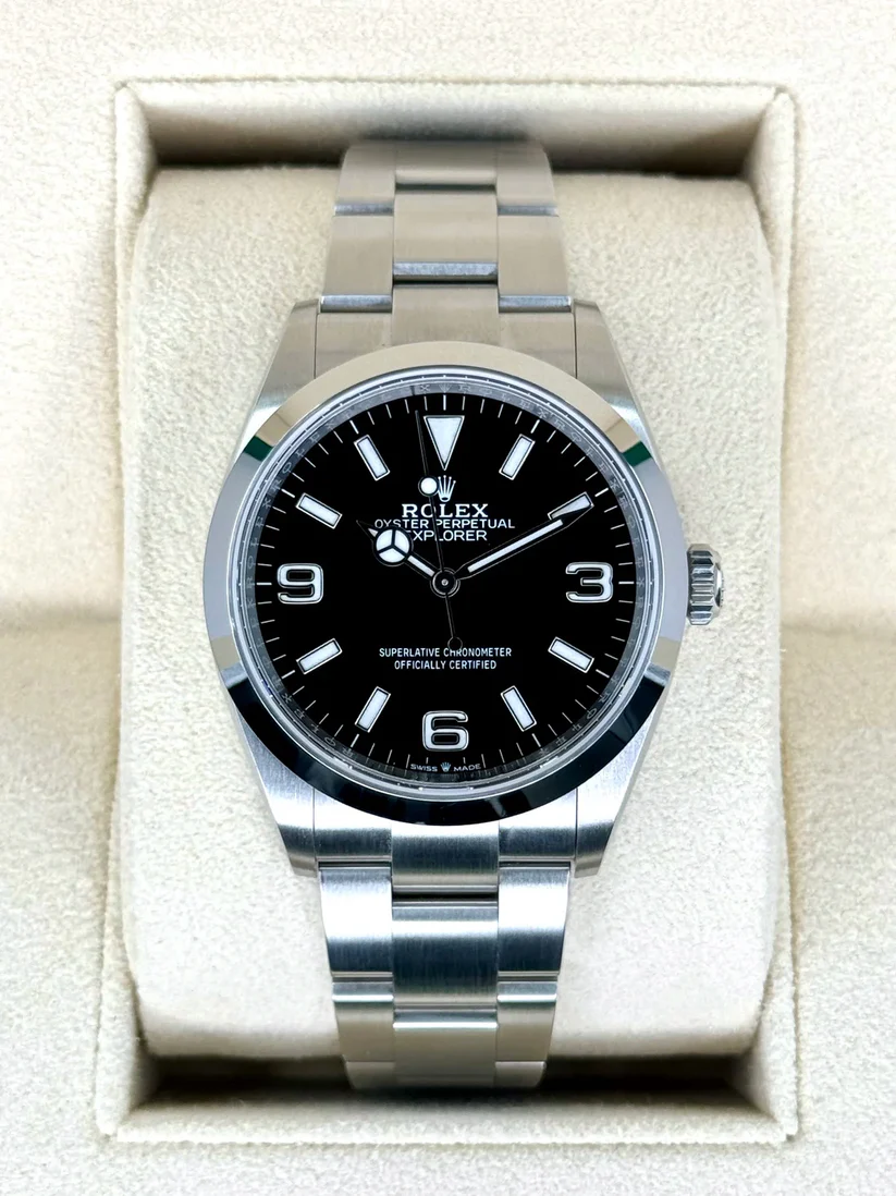 RLX  Explorer 124270 Black 36mm Men’s Watch