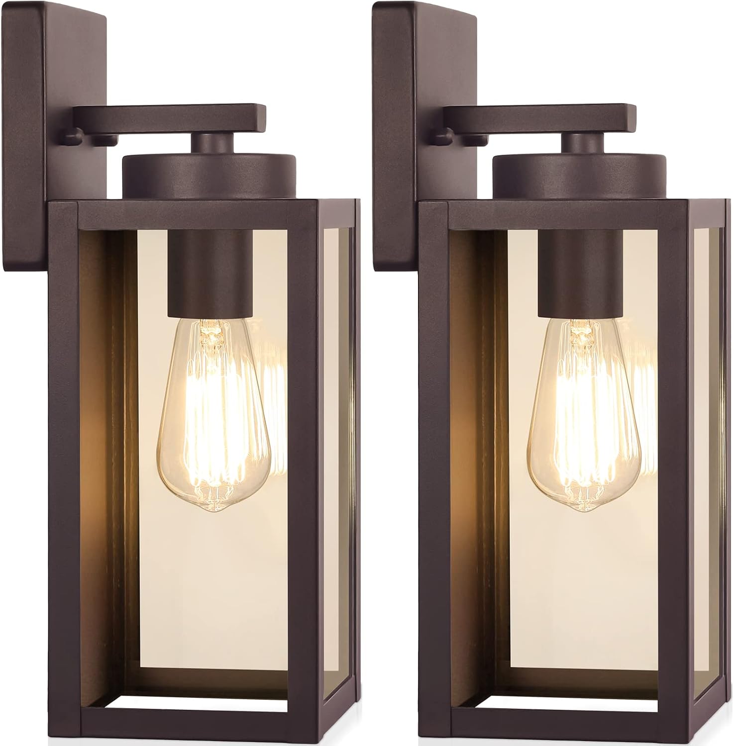 YARDLUME Outdoor Wall Light Fixtures, Exterior Waterproof Wall Lanterns