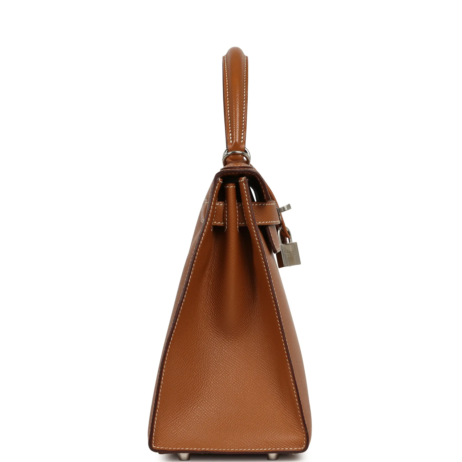 Hermes Kelly Sellier 28 Gold Verso Epsom Palladium Hardware