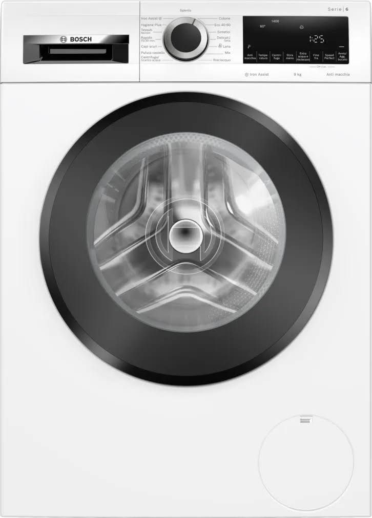Bosch Serie 6 WGG144Z7IT Lavatrice a Carica Frontale 9 kg 1400 RPM CLA