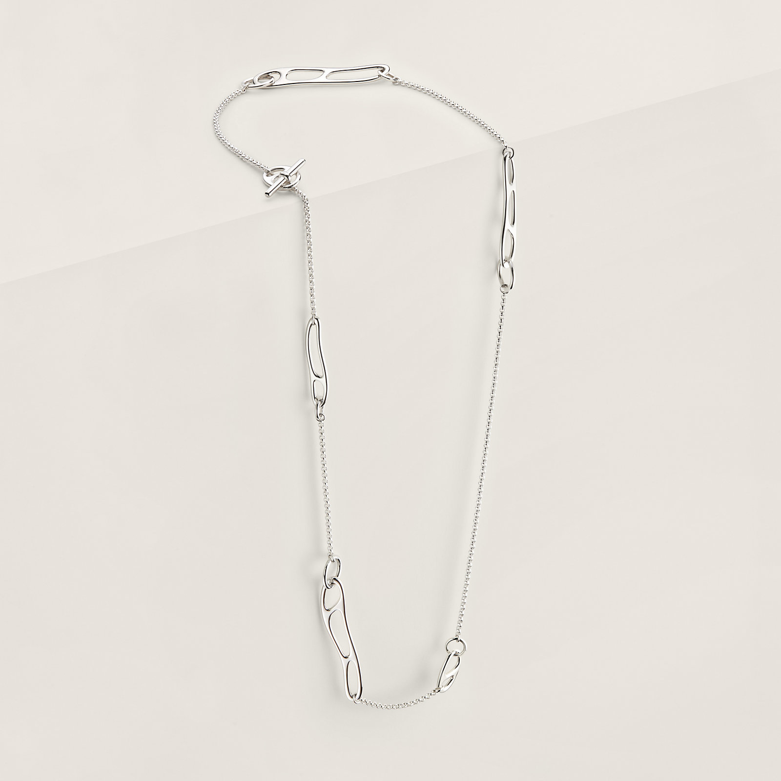 Chaine d'ancre Punk long necklace