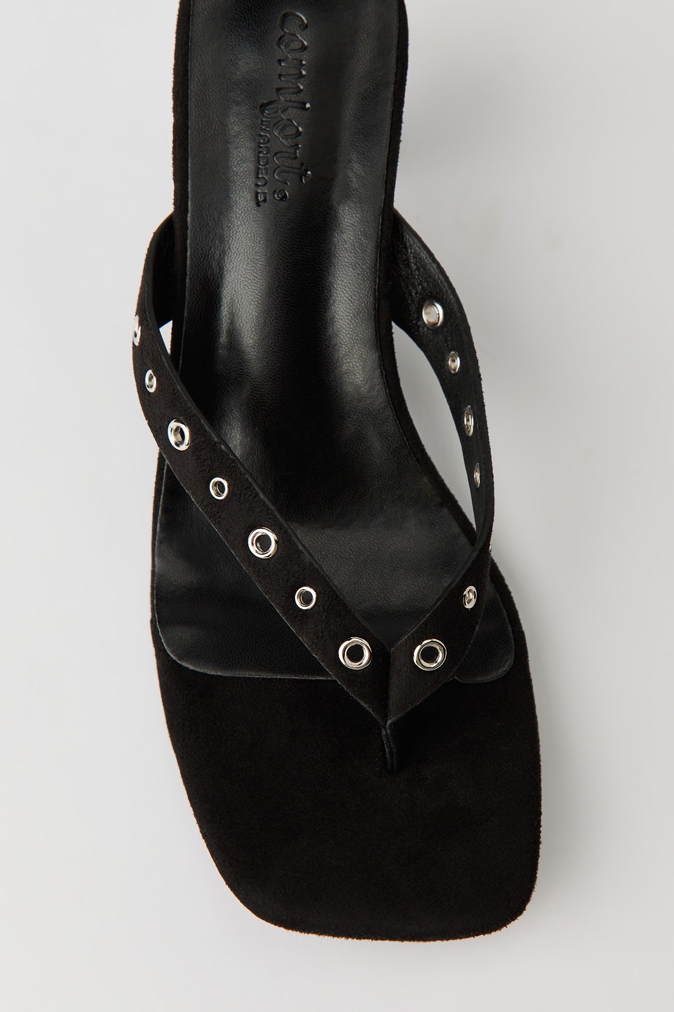 Kitten Heel Thong Sandal