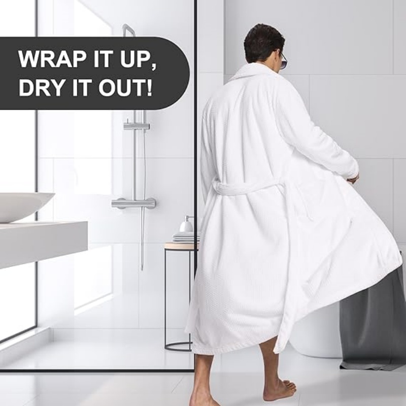 Men's Shawl Collar Bathrobe