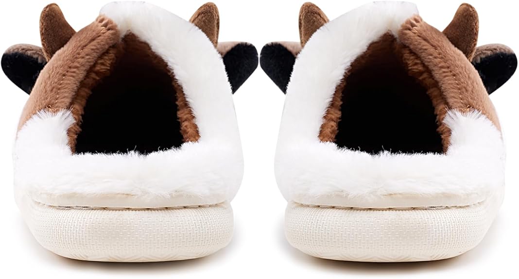 Cow Slippers for Women and Men