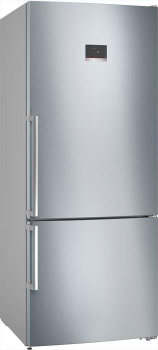 BOSCH - Frigorifero Combinato KGN76XIEP Classe E 186x75 cm-Acciaio anti-impronta