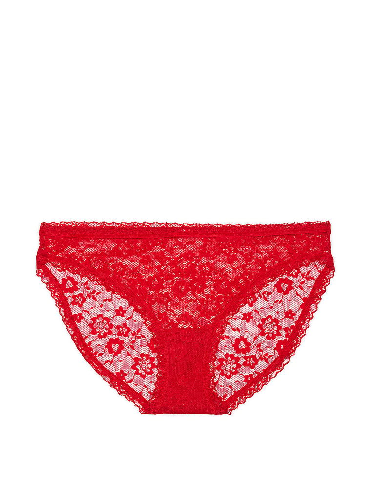 The Lacie Sequin Posey Lace Bikini Panty Sequin Lace