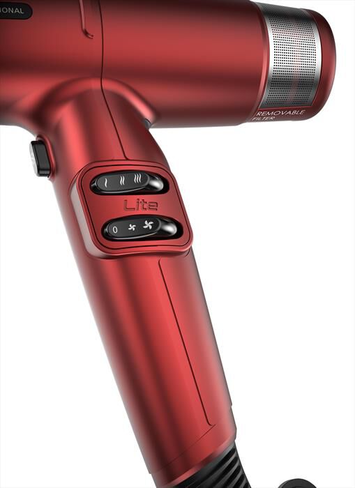 GAMA - Asciugacapelli IQ LITE-Rosso