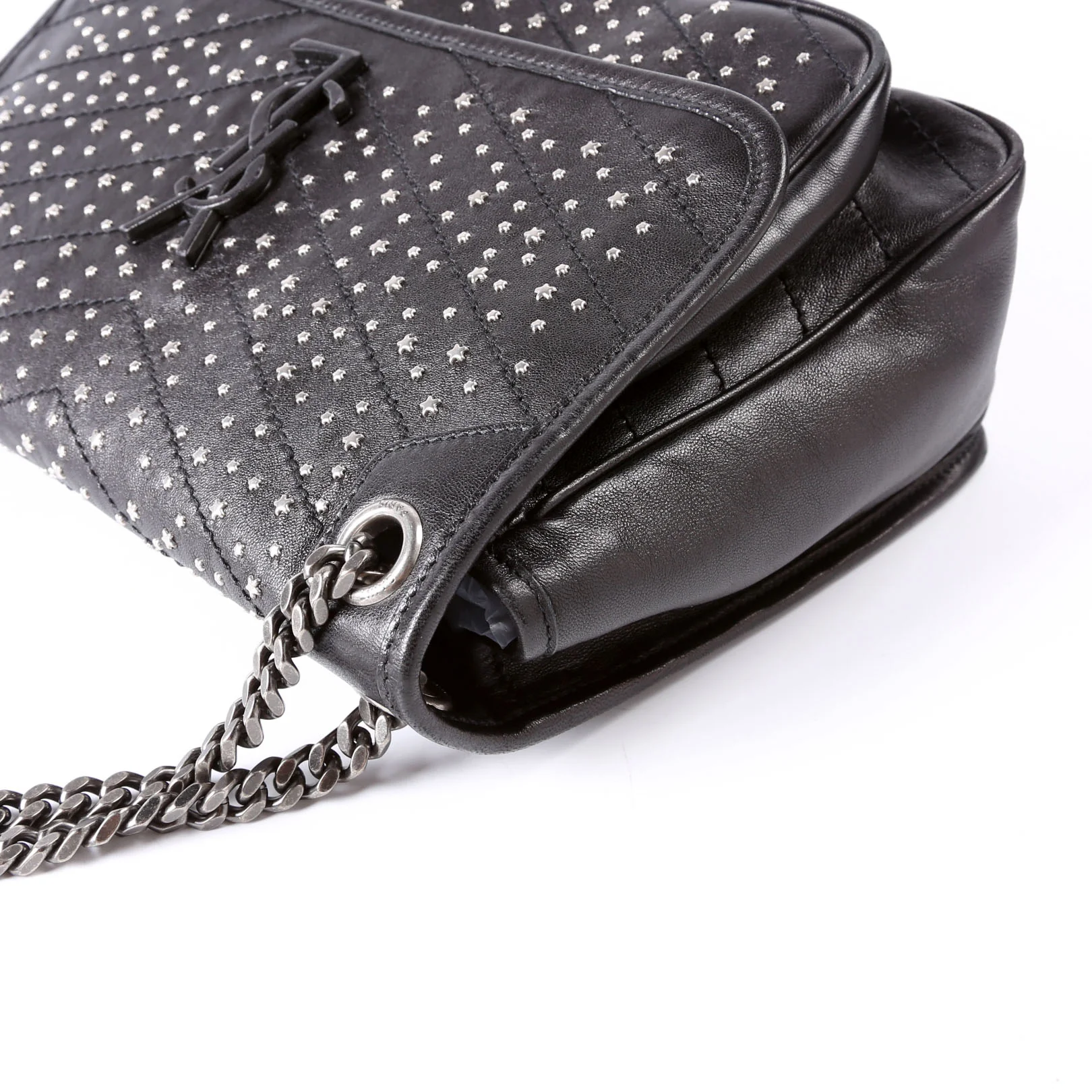 Niki Medium Stardust Studded Black/Silver