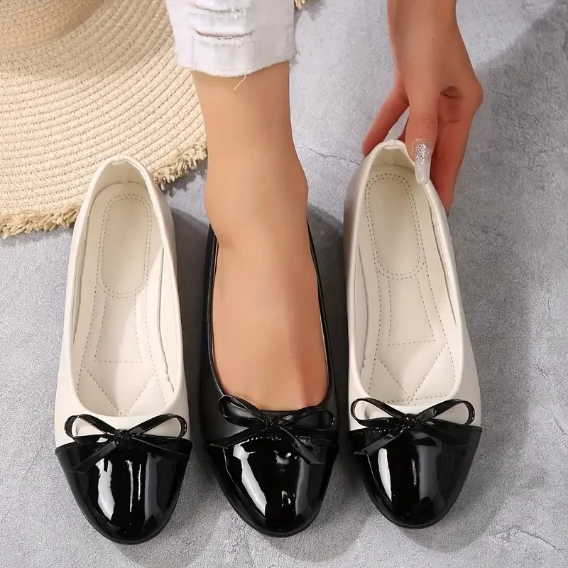 Women Flats Comfort Ballerina Flat Shoes Women Non-slip Ladies Loafers Elegant Shoes