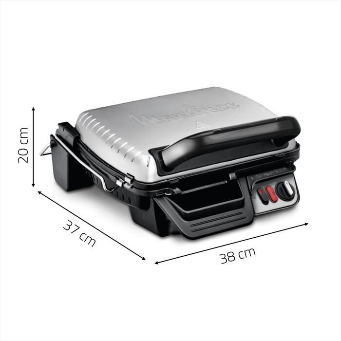 MOULINEX - Barbecue GI306010-Argento