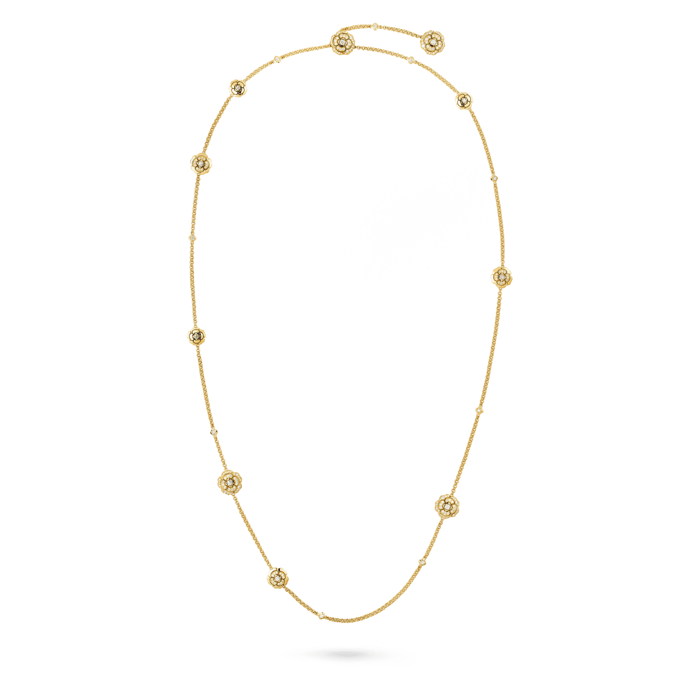 Les Infinis de Camélia transformable long necklace